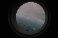 View from a porthole.
